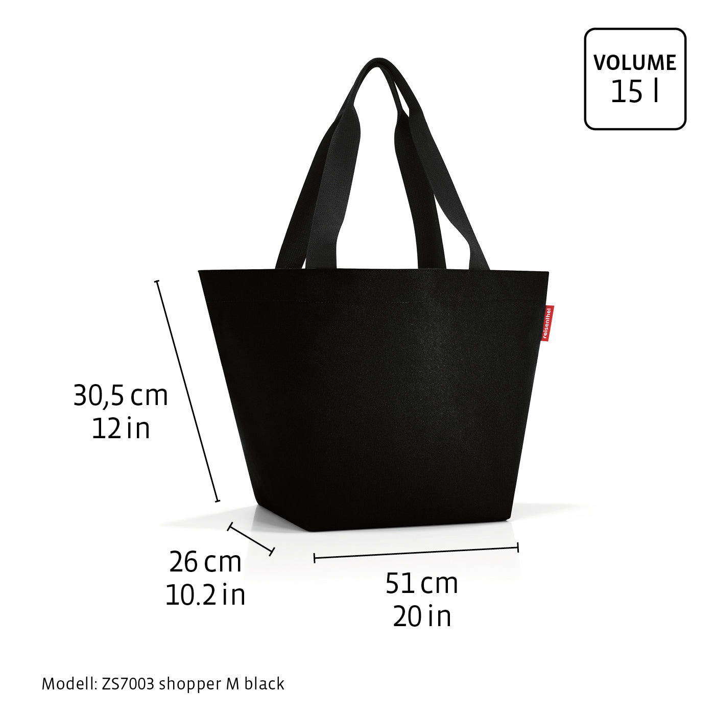 shopper M black