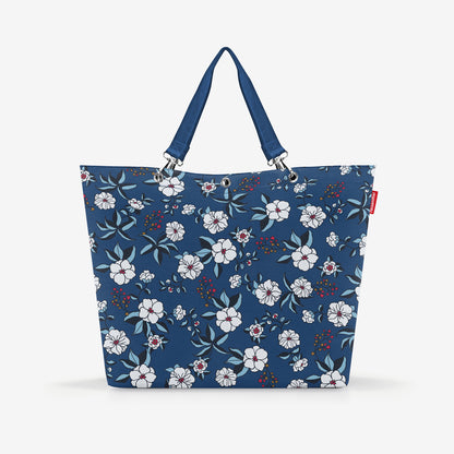 shopper XL giardino blu