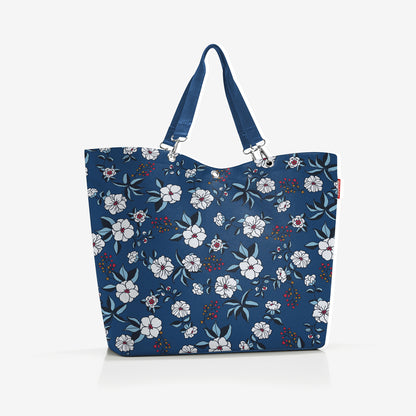 shopper XL giardino blu