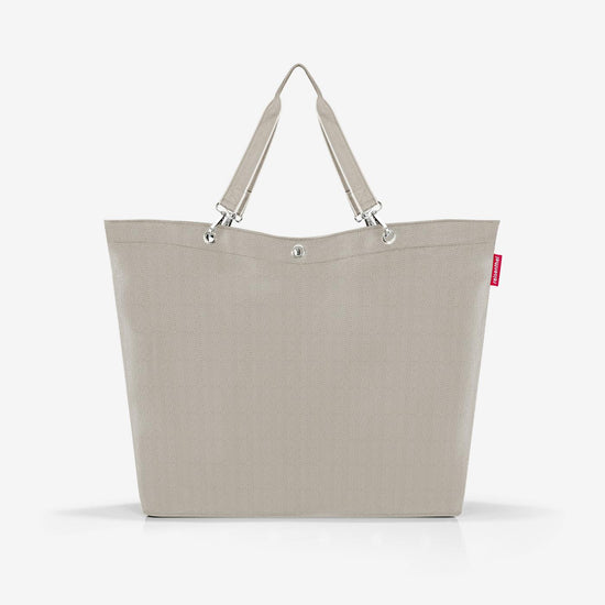 Reisenthel shopper XL herringbone sand (Strandtasche,hellbraun)