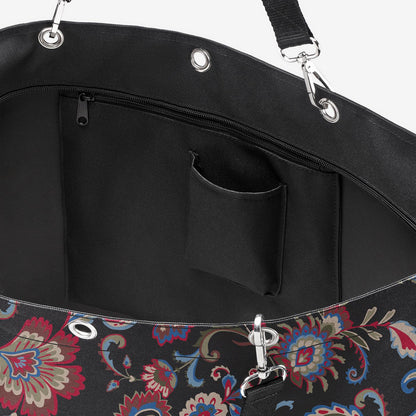 shopper XL paisley black