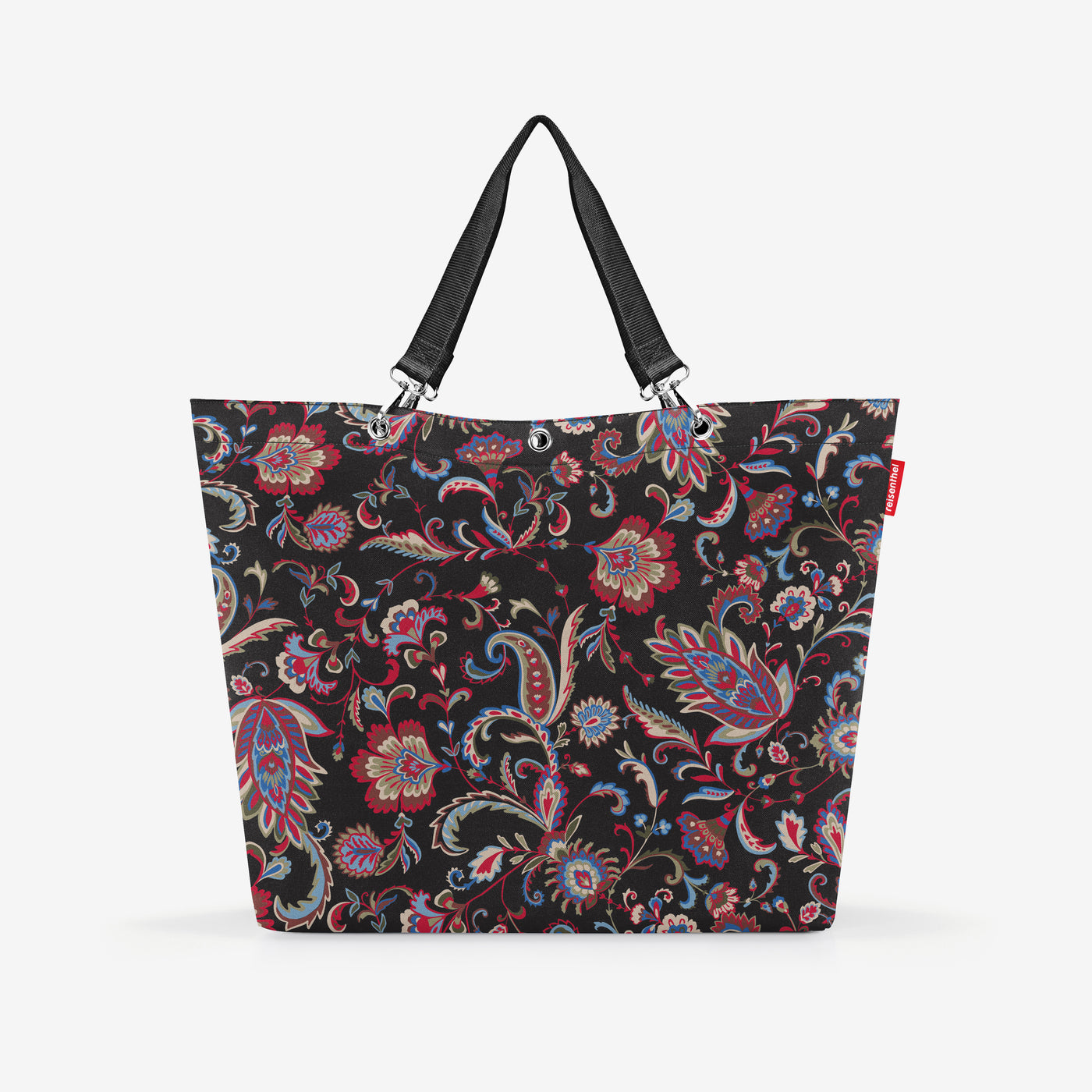 shopper XL paisley black