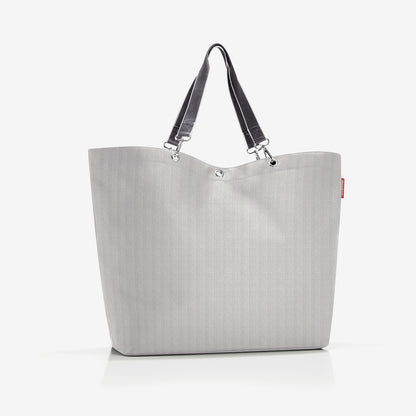 shopper XL herringbone grey