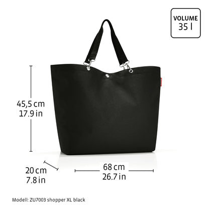 shopper XL giardino blu