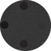 glossy dots black